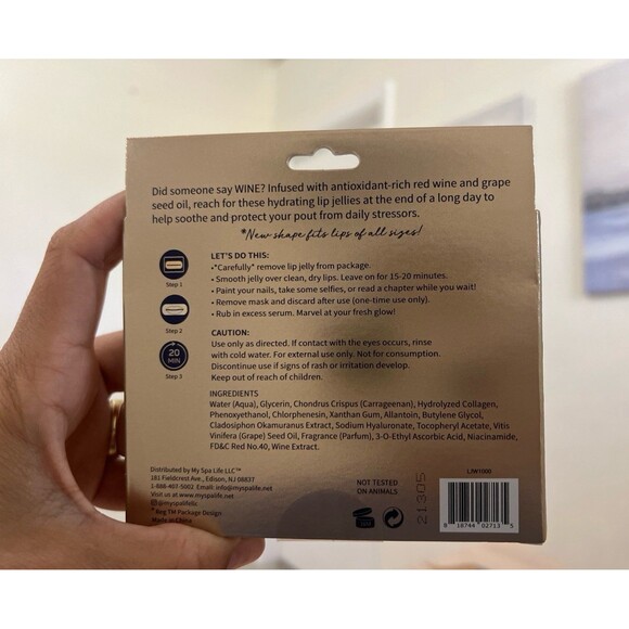 Lip Jellies 8 - Pack / Wine Down Antioxident NEW ✨ - Picture 5 of 5